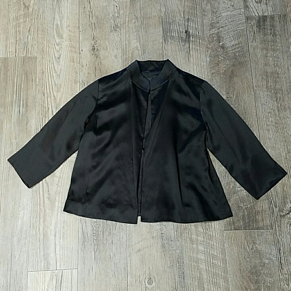 Silk Eileen Fisher Blazer Shrug